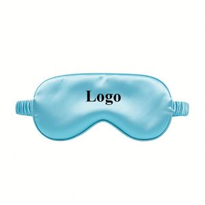 Customized logo Double-sided Silk <b>Eye</b> <b>Mask</b>, Blackout Aid, Silky Smooth and Comfortable <b>Eye</b> <b>Mask</b> for Sleep - Product Image 1
