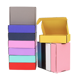 Caja de Cartón Corrugado Biodegradable para Envíos, Impresión Flexográfica Personalizada, Embalaje Ecológico para Comercio, Venta al Por Mayor - Product Image 1