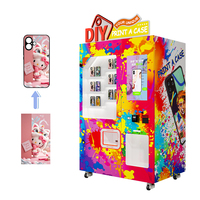 Exclusiva y Avanzada Cabina de Fotos para Impresión de Selfies, Carcasas de Celular y Solución de Vending con Lector de Tarjetas