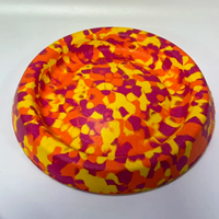 Disque volant pour chien en mousse EVA écologique de 21 cm, résistant et anti-ennui, jouet à mâcher pour animaux de compagnie, vente en gros d'usine