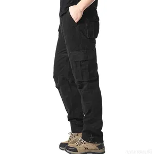 Pantaloni da Uomo all'Ingrosso <span class=keywords><strong>con</strong></span> Tasche Grandi, Larghi, per Sport all'Aperto, Jogging, Vita Elastica, in Cotone, Casual, per Lavoro e Uniforme - Product Image 2