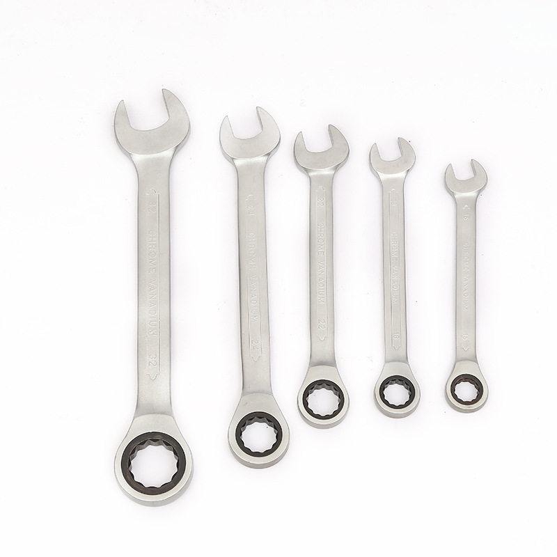 22PCS Ratcheting Wrench with Box Packing Ratchet Combination Spanner Tool Set