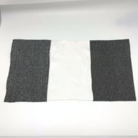 Vente directe du fabricant : Tissu en microfibre tricoté en tricot métallique aramide/fibre de carbone, enduit PU, résistant à l'eau et aux coupures