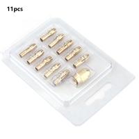 Accessoires de meulage électrique, Mini perceuse, mandrin à pince en laiton pour outil rotatif Dremel, y compris le stylo de gravure, noyau en cuivre