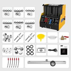 เครื่องทดสอบหัวฉีดน้ำมันเชื้อเพลิง <span class=keywords><strong>AUTOOL</strong></span> <span class=keywords><strong>CT400</strong></span> รุ่นใหม่ล่าสุด 110V 220V สำหรับรถยนต์ GDI เครื่องทำความสะอาดหัวฉีดน้ำมันเชื้อเพลิงแบบอัลตราโซนิกที่ดีที่สุด - Product Image 2