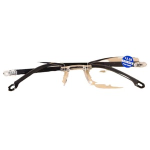 Frameless Reading Glasses +3.50 Anti Blue Light Unisex High Definition <b>Large</b> <b>Frame</b> For Seniors With Presbyopia - Product Image 5