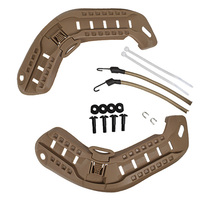 Casque tactique Tri-Claw Warfalcon MICH2000 avec rail de guidage latéral ARC en nylon, accessoires de chasse