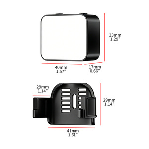 Lumière d'appoint magnétique pour DJI Osmo Pocket 4 <span class=keywords><strong>3</strong></span>, idéale pour les vlogs <span class=keywords><strong>en</strong></span> extérieur, les prises de vue nocturnes et urbaines, <span class=keywords><strong>3</strong></span> couleurs, <span class=keywords><strong>3</strong></span> niveaux de luminosité, portable, rechargeable par Type-C - Product Image 5