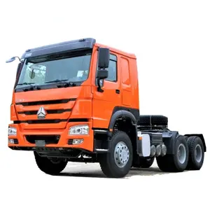 Nieuwe En Gebruikte Howo Dieselmotor Tractor Truck Lhd/Rhd 6*4 Drive Type Euro 2/3 Sterke Sleepwagen Te Koop