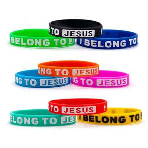 Pulsera de Silicona Ecológica de Alta Calidad con Diseño Religioso de Jesús para Eventos - Product Image 2