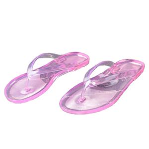Promozionale di modo Flip Flop Delle Donne IN PVC Trasparente A Buon Mercato Commercio All'ingrosso di Vibrazione di trasporto di Cadute di - Product Image 3