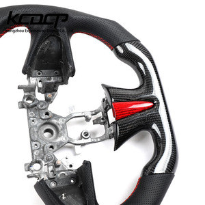 Volant personnalisé en fibre de carbone véritable et PU pour <span class=keywords><strong>Infiniti</strong></span> Q30 Q50 QX50 Q60 QX60 - Product Image 5