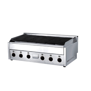 <span class=keywords><strong>Asador</strong></span> de <span class=keywords><strong>piedra</strong></span> de lava volcánica a gas de gas natural o LPG, máquina para asar a rayas - Product Image 6