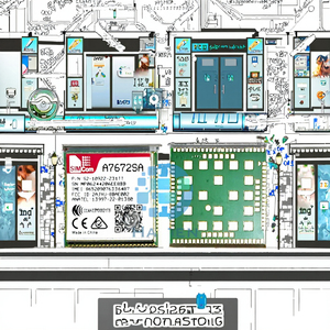 Modulo 4G <span class=keywords><strong>LTE</strong></span> Cat1 HAISEN A7672 Compatibile con SIM7000/SIM7070 A7672E A7672SA A7672S A7672G A7672SA-LASE A7672SA-FASE - Product Image 3