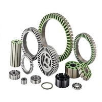 Stator et rotor de moteur en acier au silicium estampé, usinés avec précision CNC, tolérance de 0,01 mm