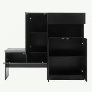 Armoire de rangement pour <span class=keywords><strong>chaussures</strong></span> à 18 paires avec <span class=keywords><strong>banc</strong></span> d'entrée - Product Image 2