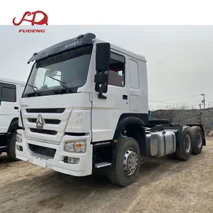 371 Horse Power SINOTRUK HOWO 6*4 Wheel Drive Used Truck Tractor