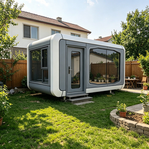 Module de travail préfabriqué, construction rapide, ignifuge, isolé, haute qualité, neuf, pour bureau de jardin, séjour en station balnéaire - Product Image 5