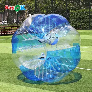 大人のバブルクリスタルボールバブルサッカーボール用卸売ジャイアントTPUボディインフレータブルバンパーボール