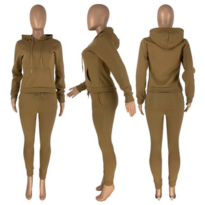 <span class=keywords><strong>Abbigliamento</strong></span> <span class=keywords><strong>Invernale</strong></span> Donna 2026, Tuta Sportiva <span class=keywords><strong>Casual</strong></span> da Donna, Set Due Pezzi con Felpa e Pantaloni Jogger - Product Image 3