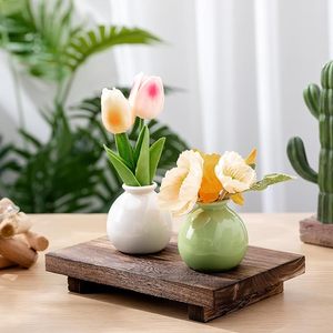 Nordic Paulownia Wood Eco-Friendly Minimalist Cosmetic Storage <b>Rack</b> Bath Tray with <b>Plate</b> Dish Rectangle Shape - Product Image 2