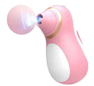 Pinguïn Clitoris Vibrator Voor Vrouwen Usb Oplaadbare Sex Zuigen Vibrator Voor Paar Clitoris Tepel Vibrator Seksspeeltjes