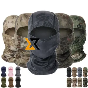 Paintball Skull Full Face Tactical Breathable Camo Protective Hunting Cs Thermal Cool Balaclava Hood