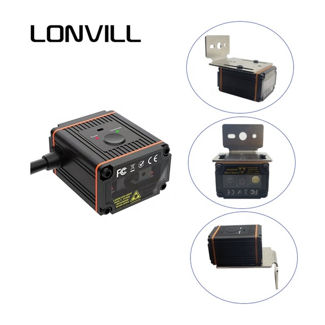 LONVILL Fixed Reader Nfc Reader Module for Sale,fix Mounted bar Code Reader with USB RS232