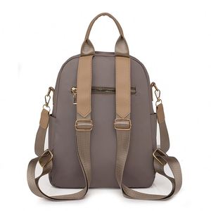 <span class=keywords><strong>Sac</strong></span> à dos imperméable pour <span class=keywords><strong>femme</strong></span>, dernière collection Oxford, couleur unie, broderie minimaliste, vente directe d'usine - Product Image 6