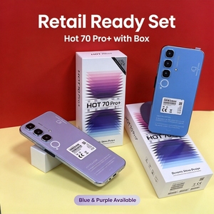 สมาร์ทโฟน HOT 70 Pro+ 5G หน้าจอ AMOLED 120Hz Octa Core Android กล้องหลัง 48MP ดีไซน์สวยหรู รุ่น Global Edition max รองรับ 5G - Product Image 4