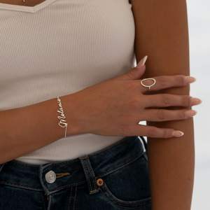 Gelang Huruf Kustom Baja Anti Karat dengan Kata-Kata Pribadi, Lapisan Emas Asli 18k PVD untuk Pria Wanita Hadiah Kekasih 2026 - Product Image 5