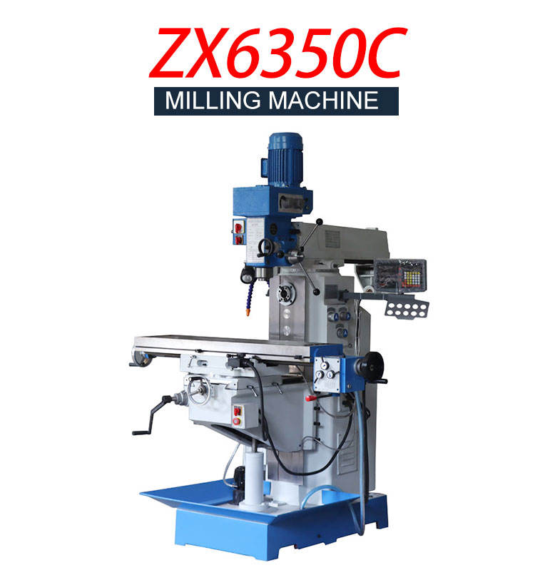 ZX6350Z ZX6350C Manual Milling and Drilling Machine Vertical Mill