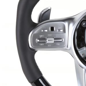 Volant LED en carbone AMG, de l'ancien au nouveau modèle, pour Mercedes A E G C GLC <span class=keywords><strong>GLE</strong></span> GLS, directement de l'usine, prix réduit, en stock - Product Image 2