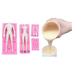 כיתה רפואית RTV2 פרוטזטיקה גומי סיליקון בדרגת מזון סיליקון רך ג'ל סיליקון נוזלי גוף יצוק סיליקון - Product Image 6