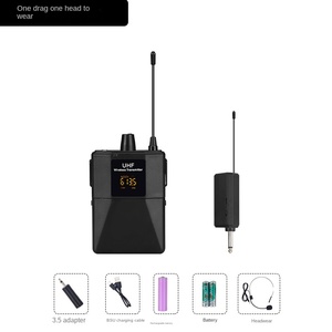 Microfono Lavalier senza fili con connettore XLR cancellazione del rumore per la fotografia di classe insegnante <span class=keywords><strong>Computer</strong></span> fase di uso vocale - Product Image 6
