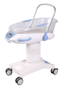Lit de soins néonatals à levage pour bébé, utilisation hospitalière, ABS, frein à gaz, design confortable pour le diagnostic pédiatrique - Product Image 2