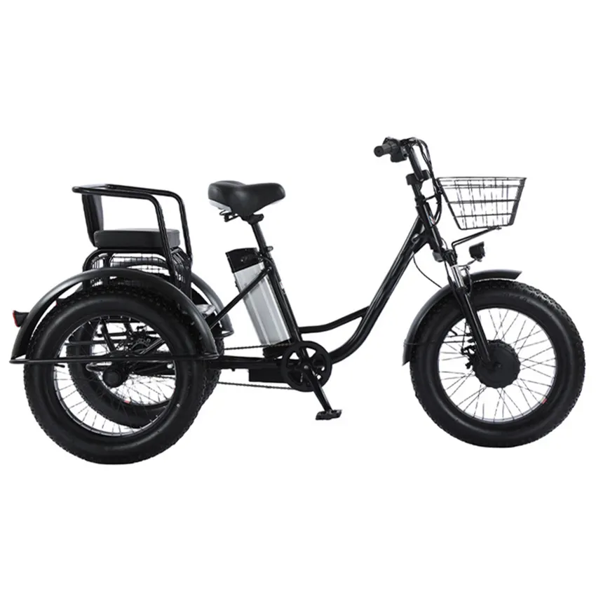 Joyebike e trike 3 ruote adulti bicicletta elettrica 500w 750w triciclo moto 48V pedalata assistita 3 ruote ebike