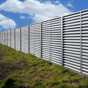 Hàng rào ngoài trời Patio GỖ TRỒNG cửa chớp volet persienne nhôm louver điện gấp màn hình cửa sổ - Product Image 6