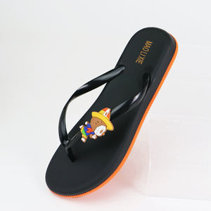 Nouvelles sandales à plate-forme <span class=keywords><strong>pour</strong></span> <span class=keywords><strong>femmes</strong></span> légères à la mode tongs à clapet originales avec semelle intérieure imprimée <span class=keywords><strong>pour</strong></span> le matériel de PVC d'été - Product Image 4