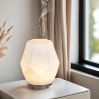 Diffuseur d'huiles essentielles à ultrasons avec réservoir d'eau de 150 ml Effet de lumière chaude et douce et arrêt automatique