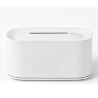 Diffuseur d'arômes 3D à effet flamme, humidificateur, éclairage LED, design écologique, alimentation USB, ultrasonique, grande capacité pour la maison et l'hôtel