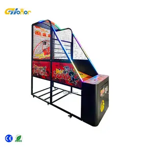 Consola de juegos arcade de baloncesto callejero de estilo tiro con proyección de baloncesto grande a la venta