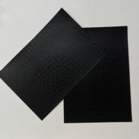 Papier cartonné en relief de crocodile noir marine 787*1092mm papier de spécialité papier texturé enduit C1S