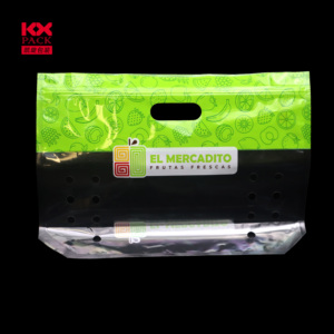 Sac en plastique BOPP imprimé en héliogravure, sac en plastique BOPP/<span class=keywords><strong>CPP</strong></span>, sac à fruits, sachet alimentaire, sac d'emballage pour fruits - Product Image 2