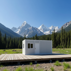 Maisons Conteneurs Préfabriquées Pliantes 20 Pieds 40 Pieds à Installation Rapide, Petites Habitations Préfabriquées Pliables, Bureau de Chantier - Product Image 5