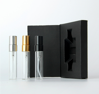 Promotion Choc Emballage Extérieur de Parfum 3ml 5ml 10ml et Mini Vaporisateur de Parfum
