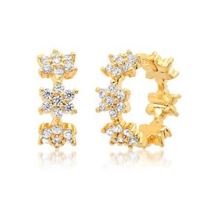 <span class=keywords><strong>Pendientes</strong></span> de Plata de Ley 925 de Alta Calidad con Diseño Duradero Gemnel 2026, Delicados y Brillantes con Circonitas Cúbicas, Estilo Flor, para Mujer - Product Image 1