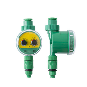 Qingge Automatic Watering <b>Timer</b> Green Plastic Drip Irrigation Controller For Garden Use With Dual Dip <b>Switch</b> - Product Image 1