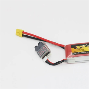Lipo Akku <span class=keywords><strong>Tester</strong></span> Baixa Tensão Buzzer Alarme pele 2-8S Lipo Leben Li-Ion Batterie Checker Monitor - Product Image 6