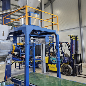 Ligne de production de machine d'emballage de granule d'engrais organique de tonne-capacité de poudre à haut rendement - Product Image 5